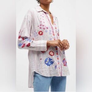 Johnny Was Relaxed Button Down Shirt